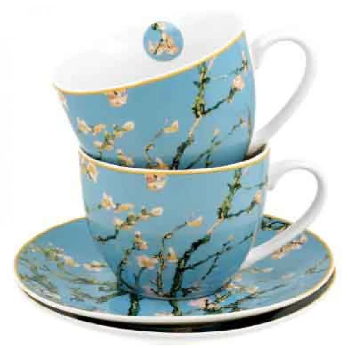 Set dve šolje sa tacnama ALMOND BLOSSOM - V. VAN GOGH 
