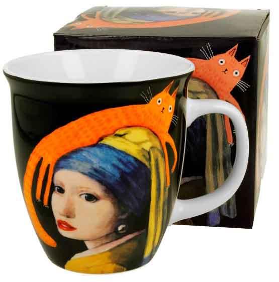 Šolja CAT'S WORLD - GIRL WITH A CAT 650 ml 