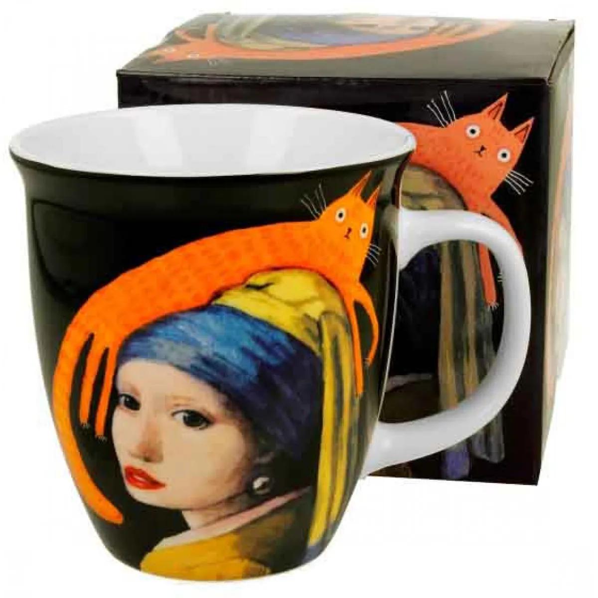 Šolja CAT'S WORLD - GIRL WITH A CAT 650 ml 