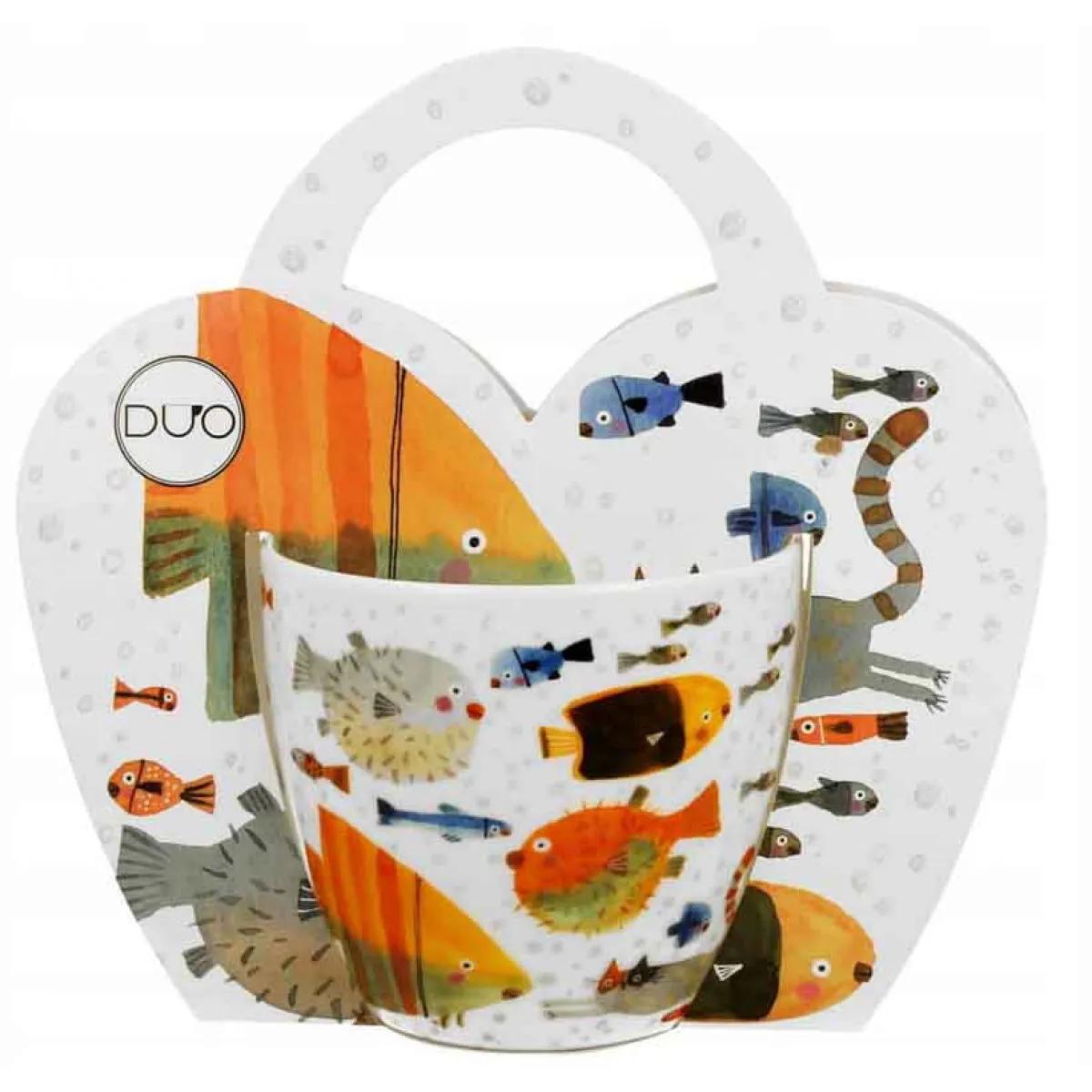 Šolja u kartonskoj torbici - FISH - 460ml 