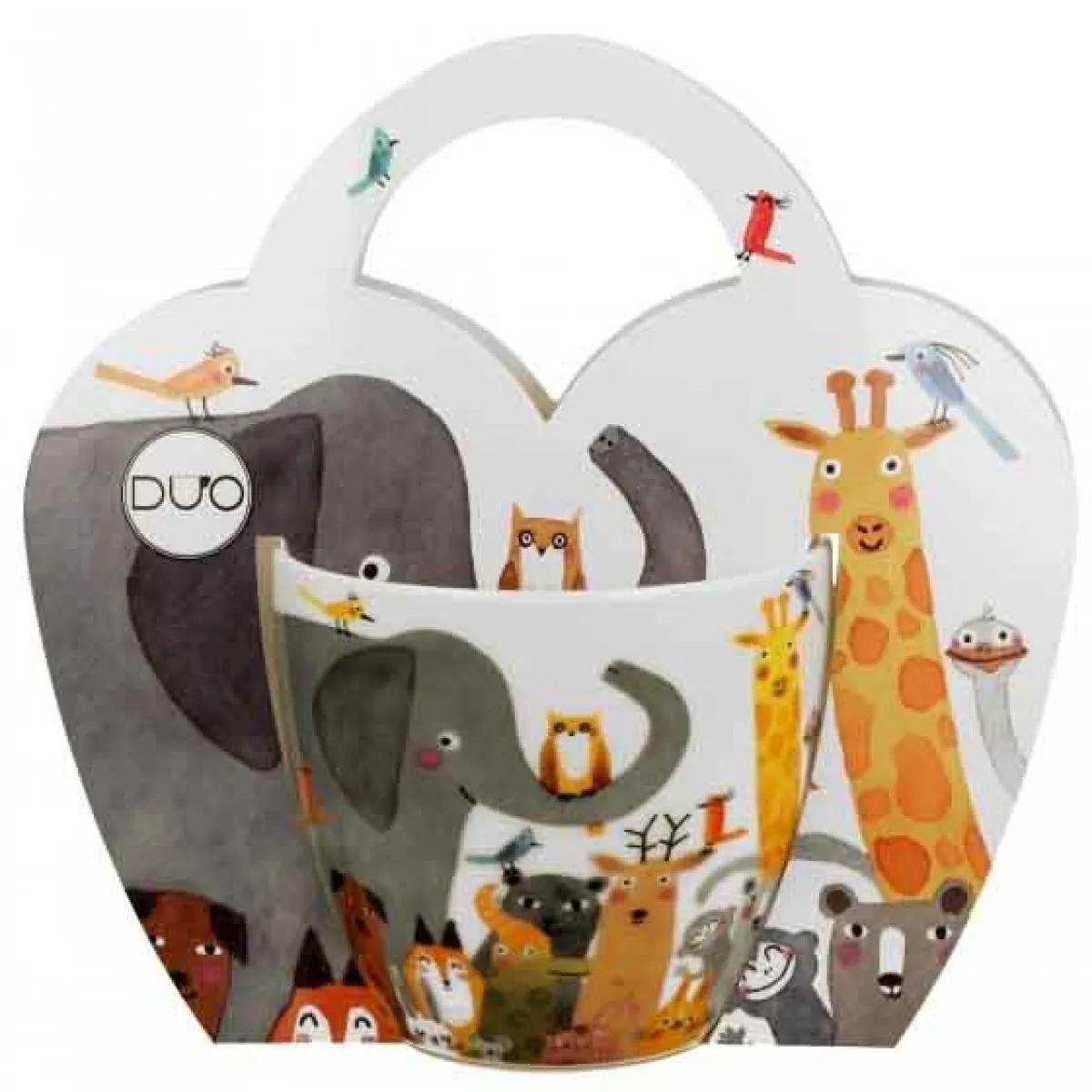 Šolja u kartonskoj torbici - DOG'S WORLD - ANIMALS - 460ml 