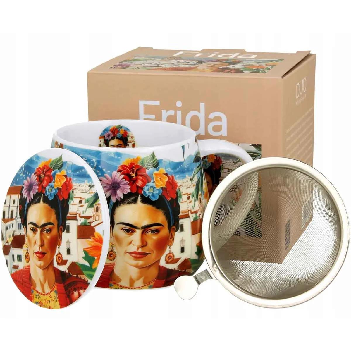 Šolja sa infuserom MEXICAN ART - RED 