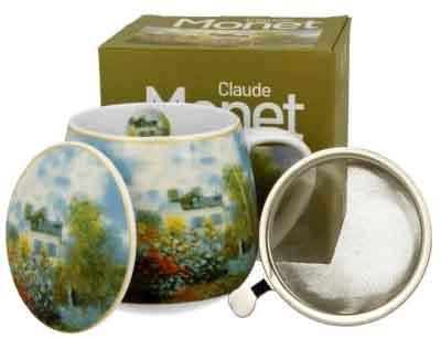 Šolja sa infuserom THE GARDEN AT ARGENTEUIL - C. MONET 