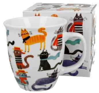 Šolja - CAT'S WORLD - STYLISH CATS - 650ml 