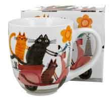 Šolja - CAT'S WORLD - CATS ON A SCOOTER - 650ml 
