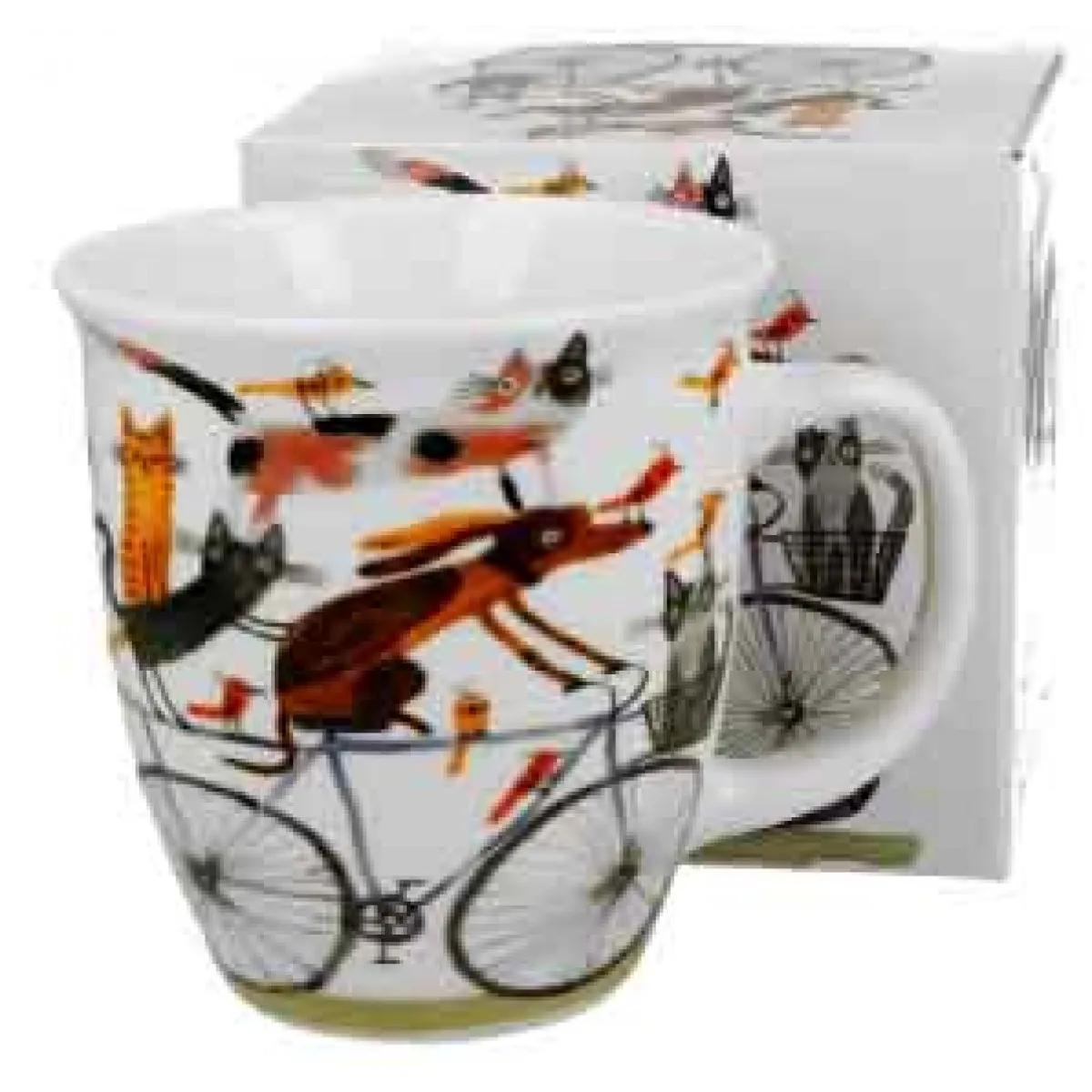 Šolja - DOG'S WORLD - DOG ON A BIKE - 650ml 