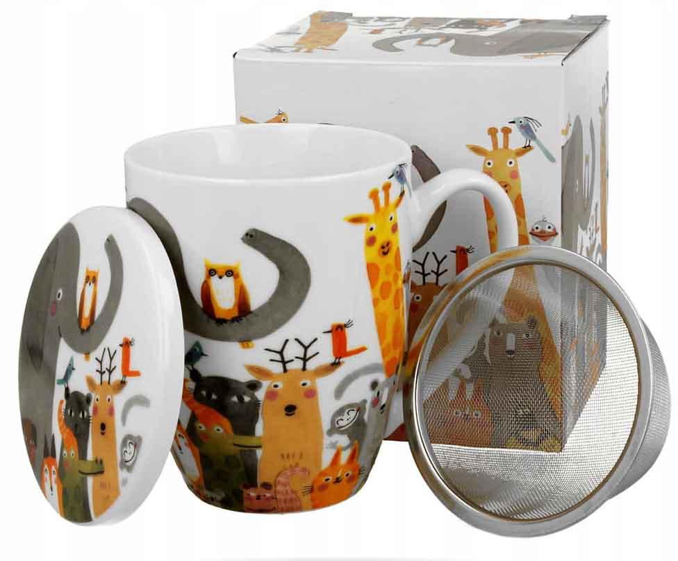 Šolja sa infuserom - DOG'S WORLD - ANIMALS 