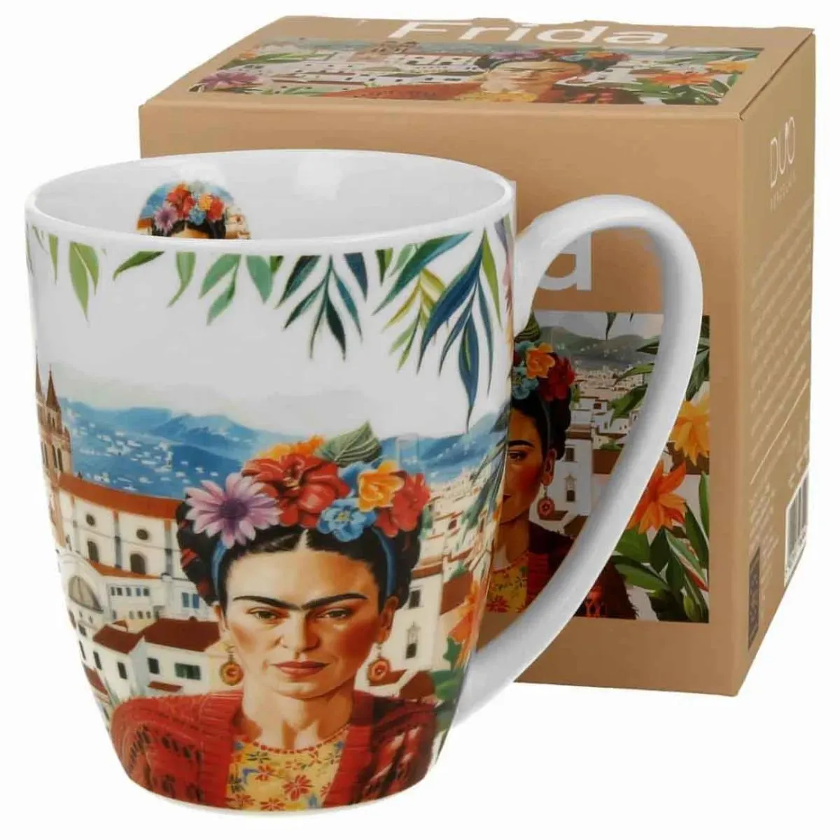 Šolja - MEXICAN ART - RED - 360ml 