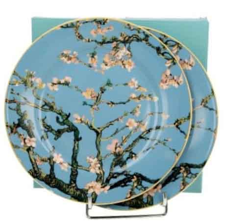 Set dva dezertna tanjira - ALMOND BLOSSOM - V. VAN GOGH 