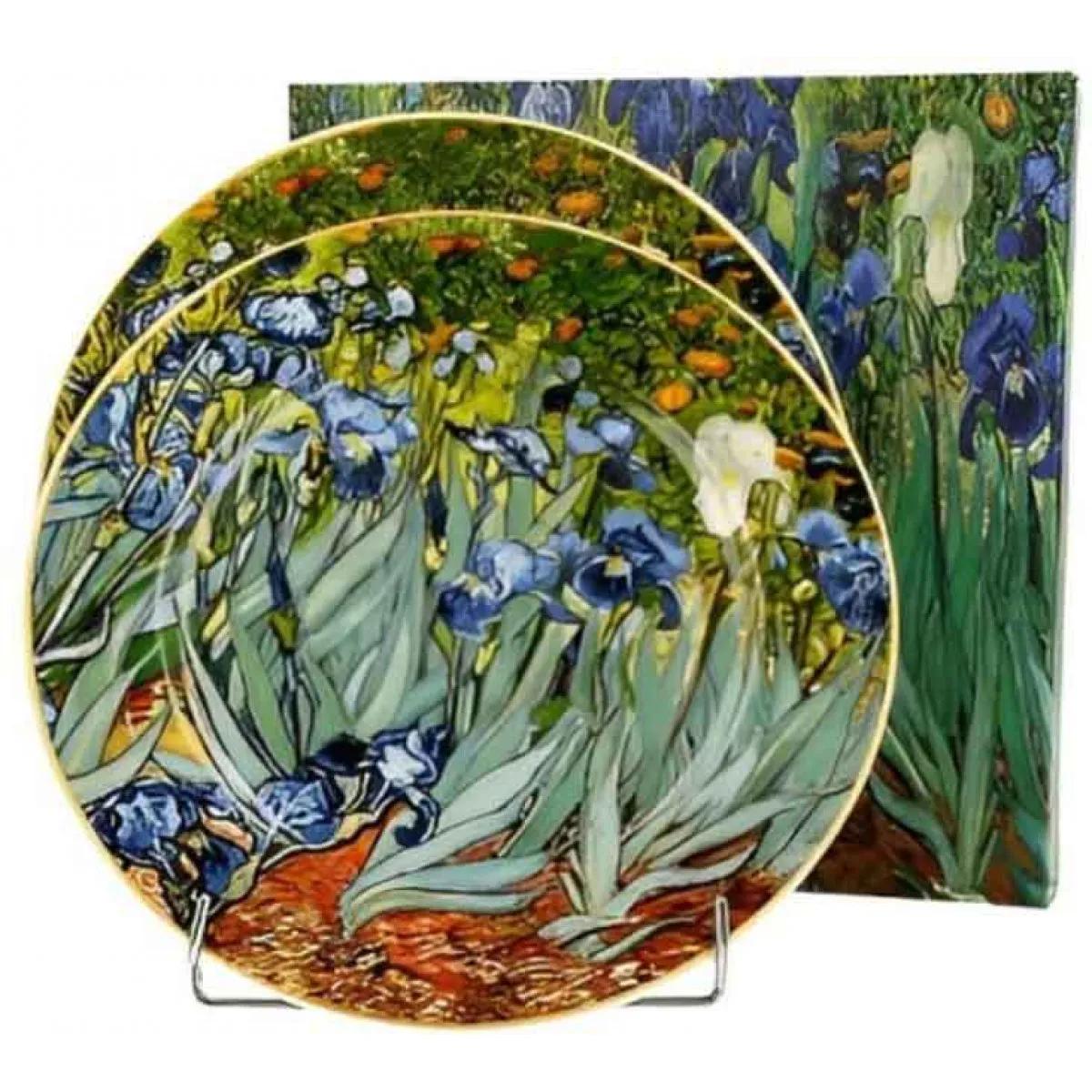 Set dva dezertna tanjira - IRISES - V. VAN GOGH 