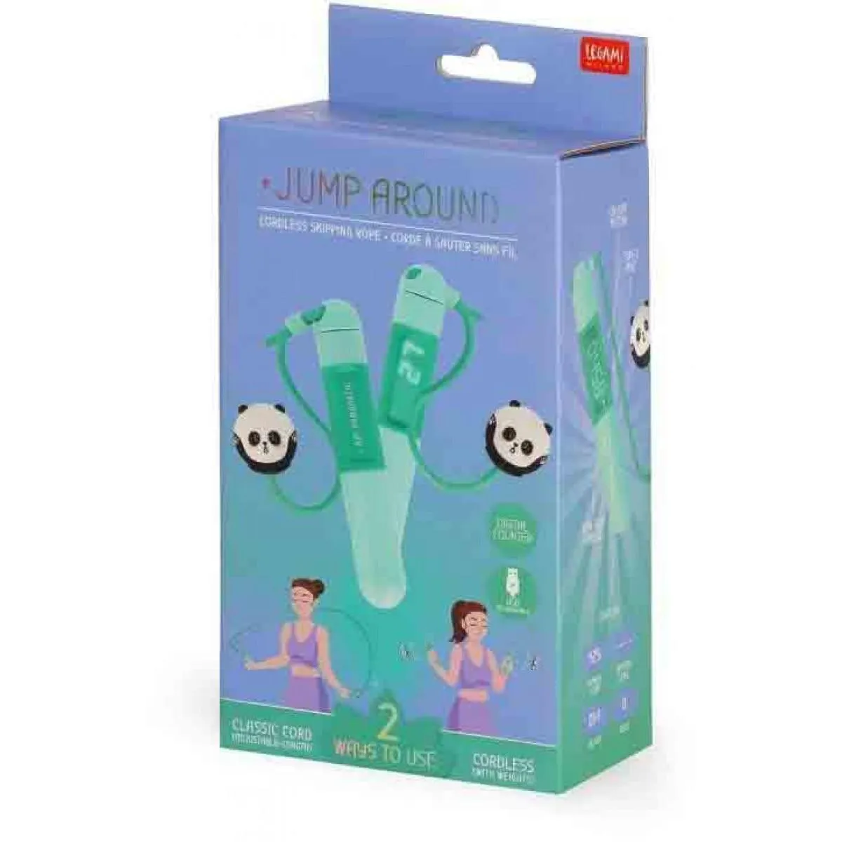 Bežični konopac za preskakanje JUMP AROUND - PANDA 