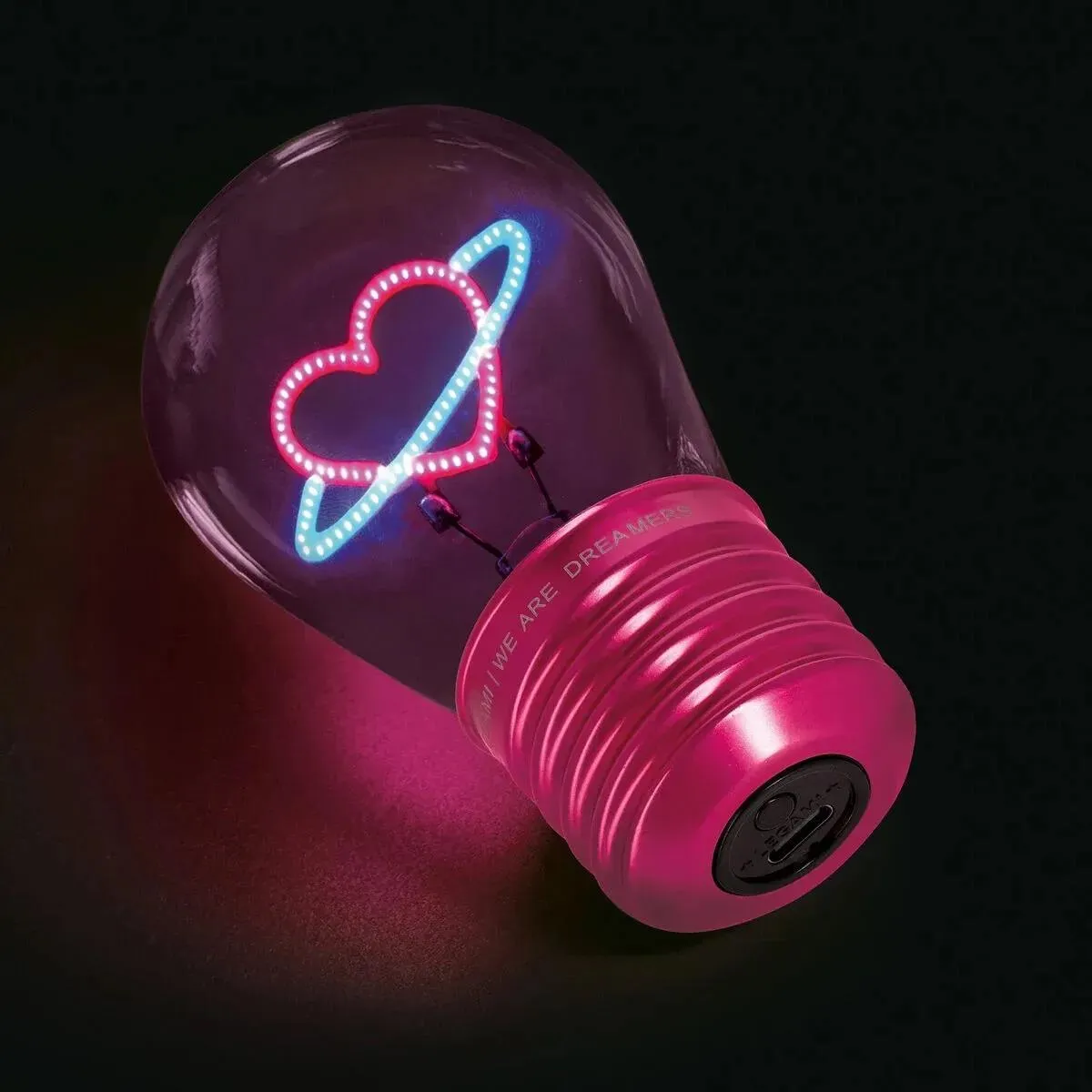 Lampa u obliku sijalice PLANET HEART 