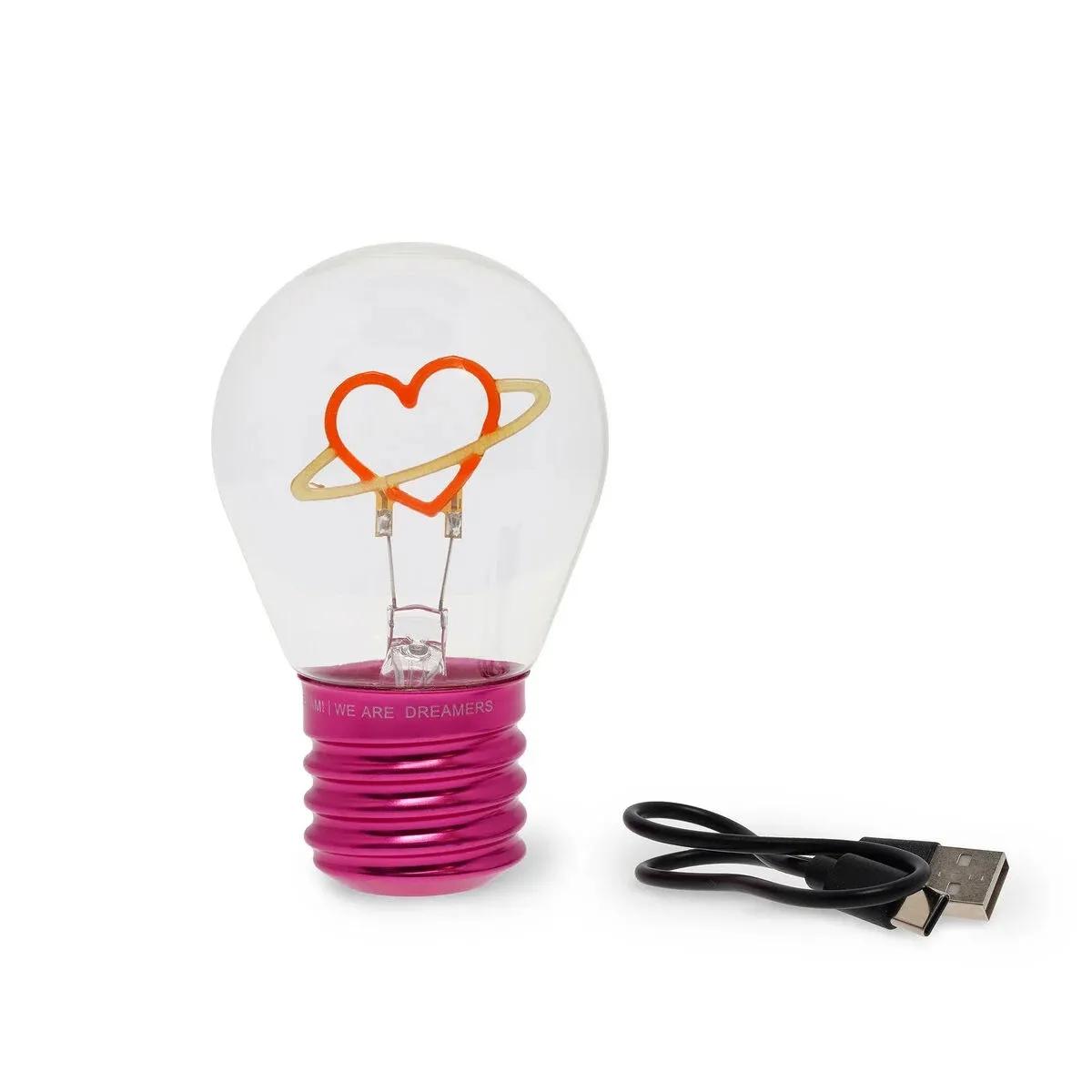 Lampa u obliku sijalice PLANET HEART 