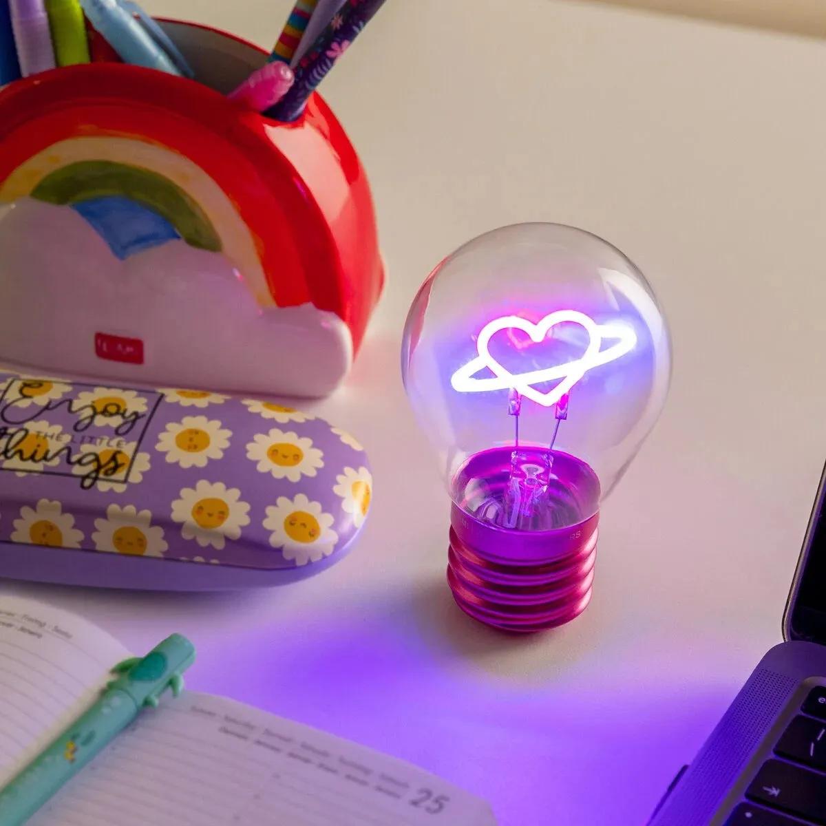 Lampa u obliku sijalice PLANET HEART 