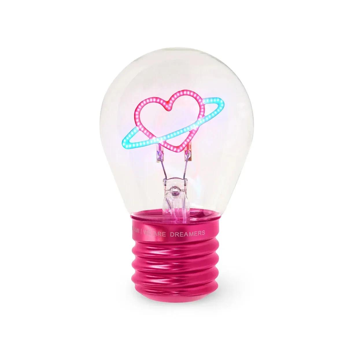 Lampa u obliku sijalice PLANET HEART 