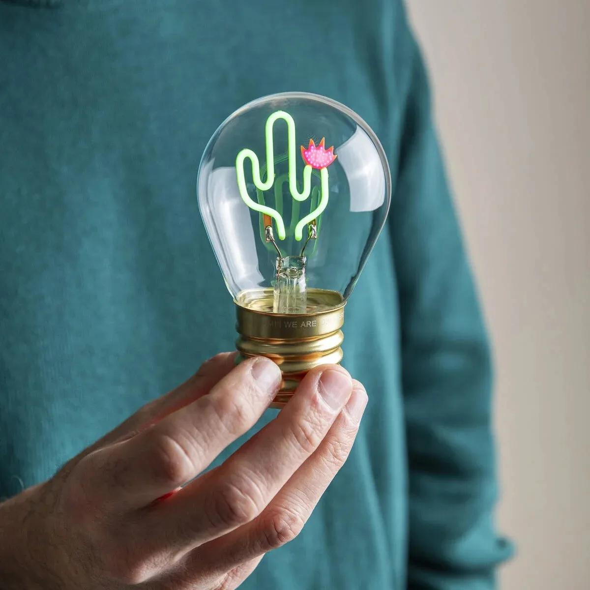 Lampa u obliku sijalice CACTUS 