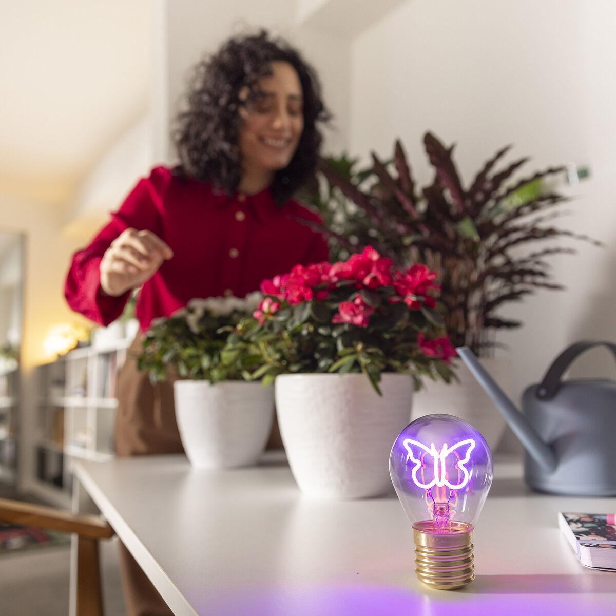 Lampa u obliku sijalice BUTTERFLY 