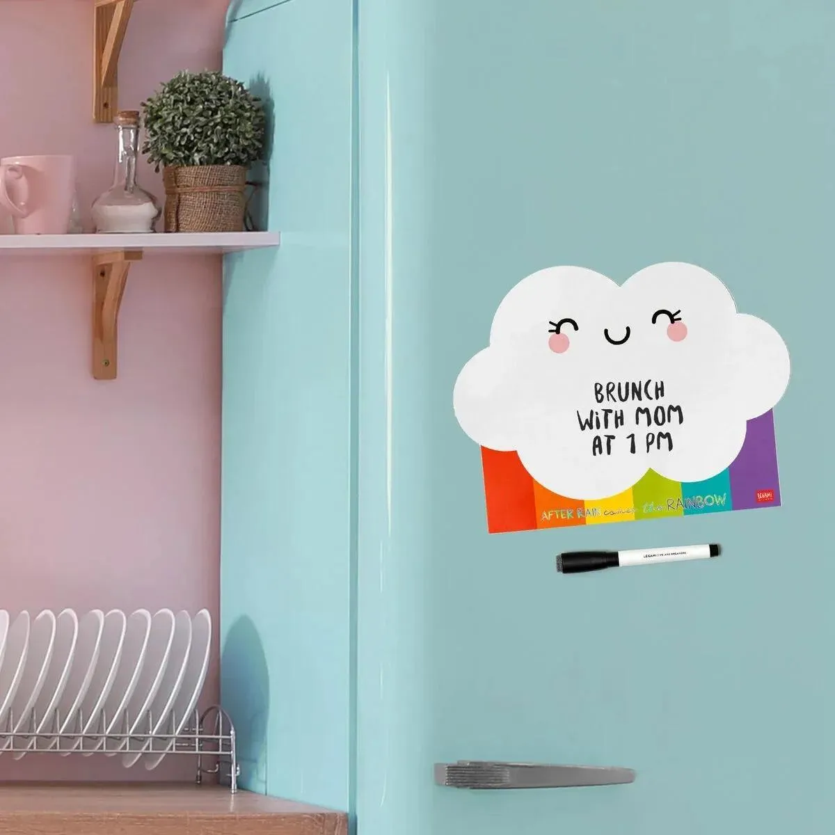 Magnetna tabla za poruke RAINBOW 