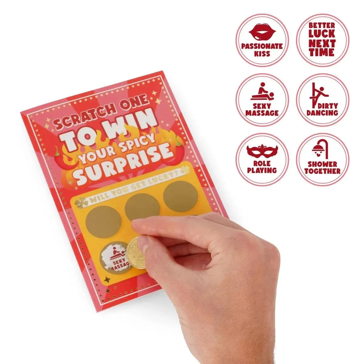 Čestitka grebalica SPICY (18+) 