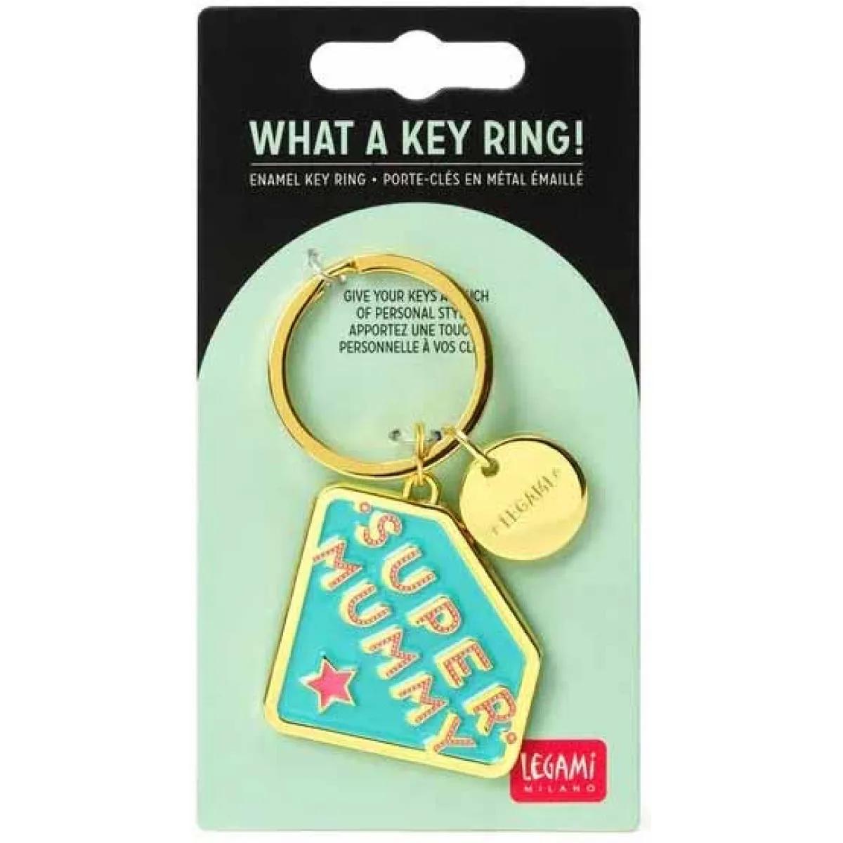 Metalni privezak WHAT A KEY RING! - SUPER MUMMY 