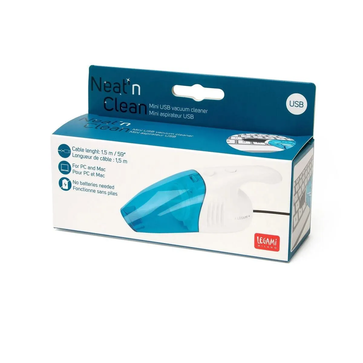 USB usisivač NEAT & CLEAN - Plavi 