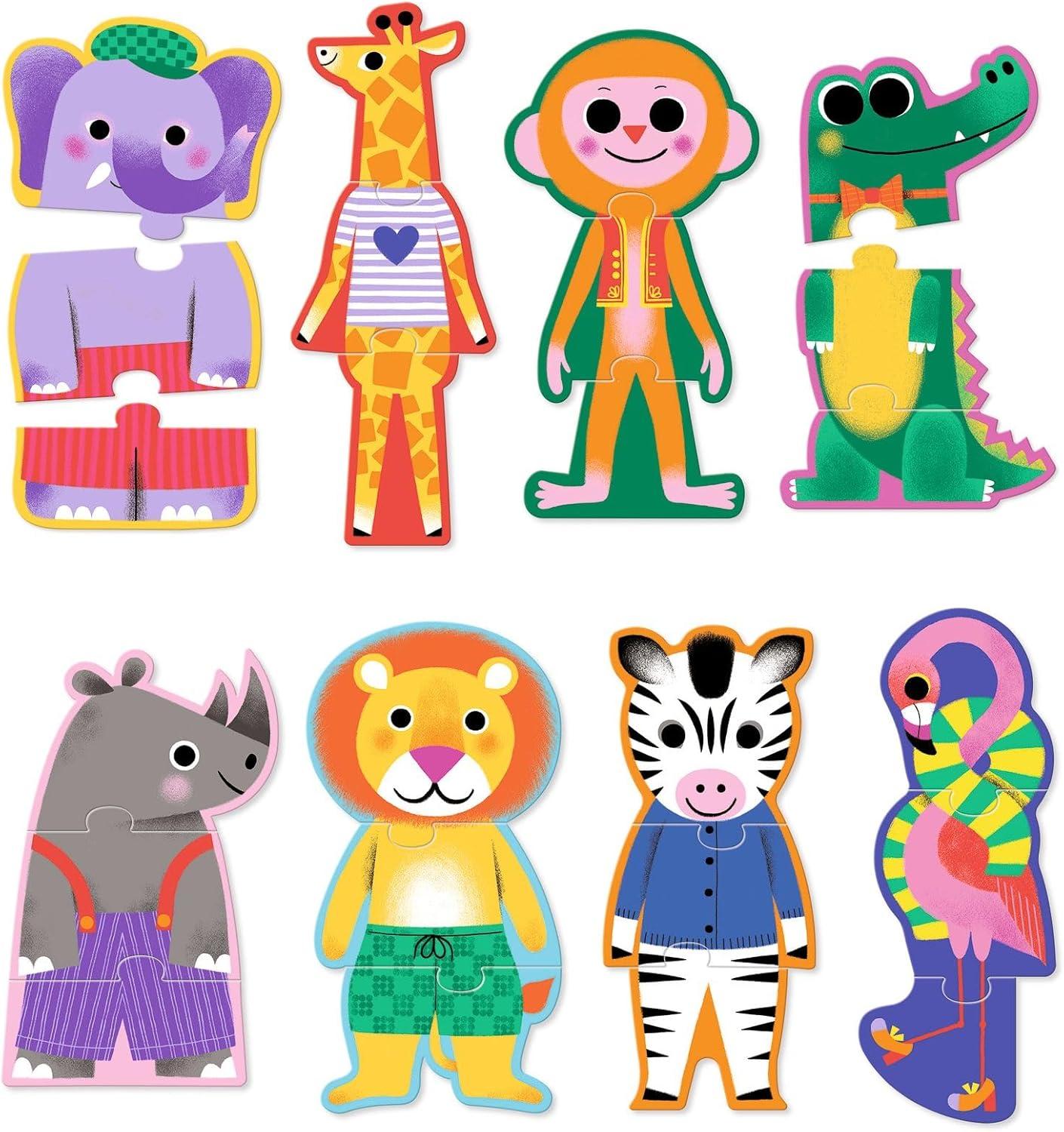 Puzzle za decu SAVANA 8 kom 