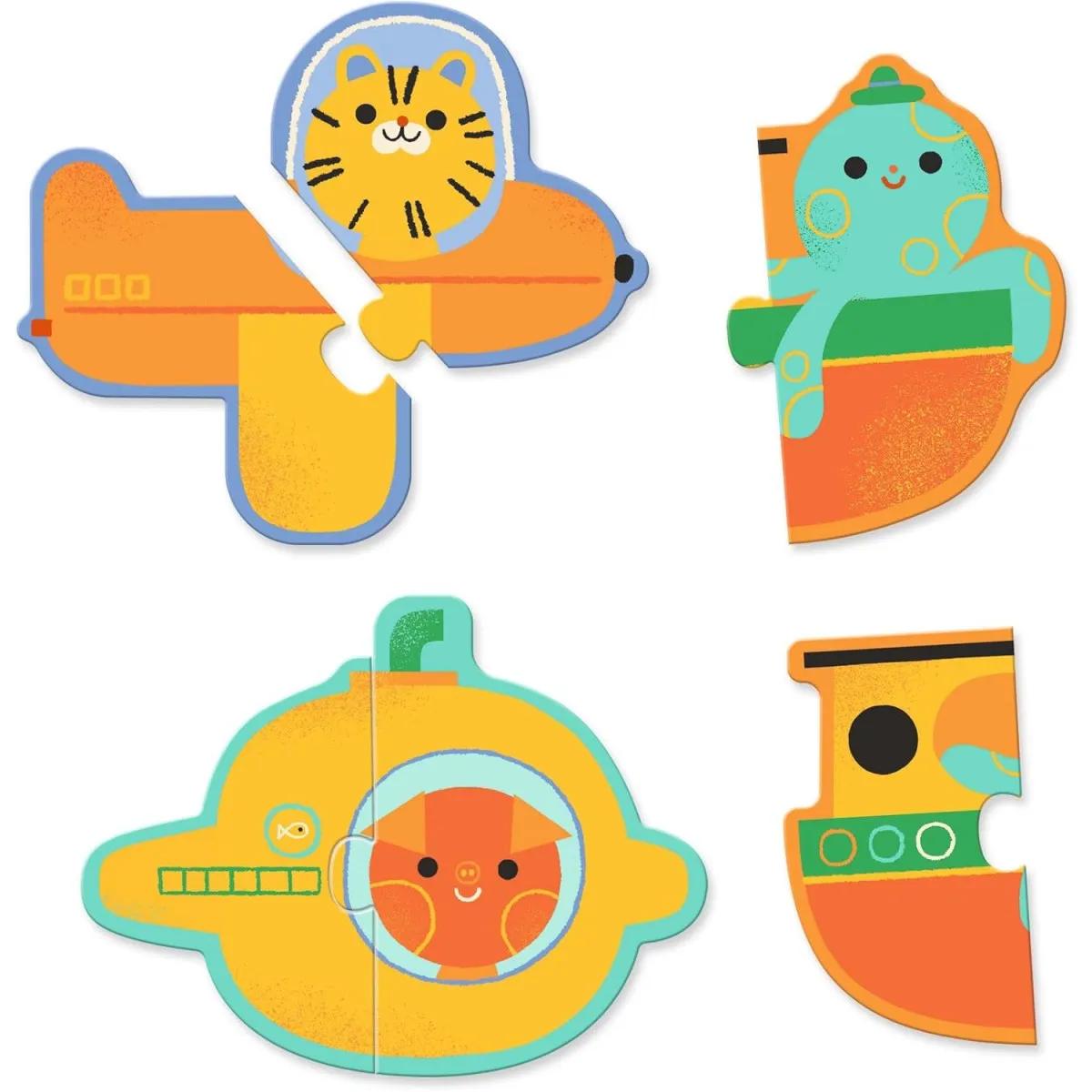 Puzzle za decu VEHICLES 10 kom 