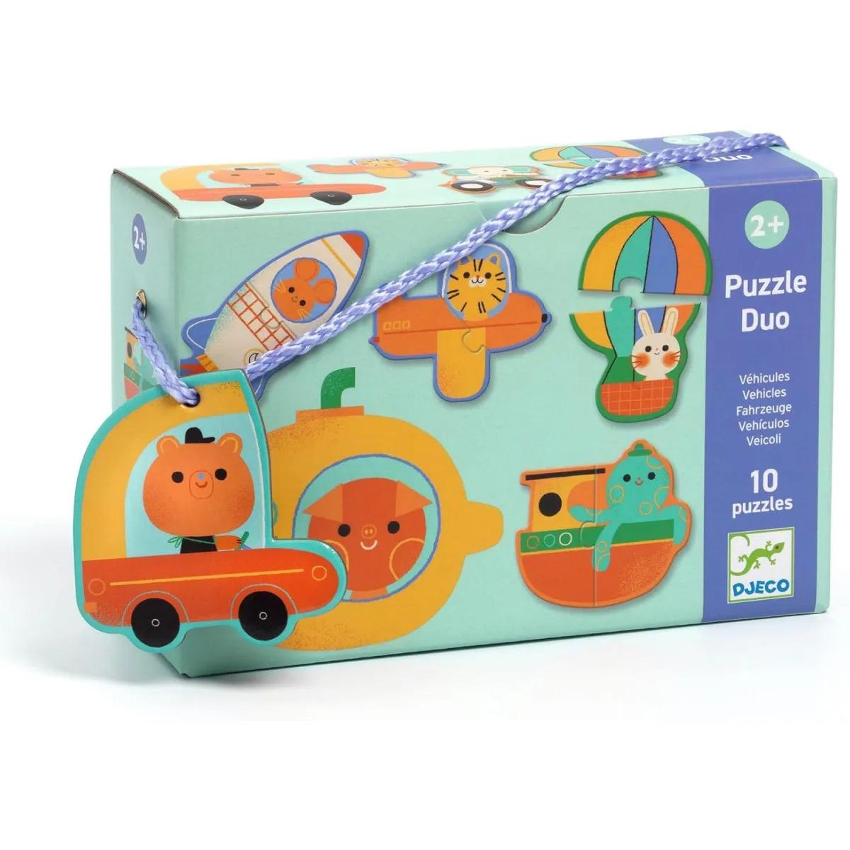 Puzzle za decu VEHICLES 10 kom 