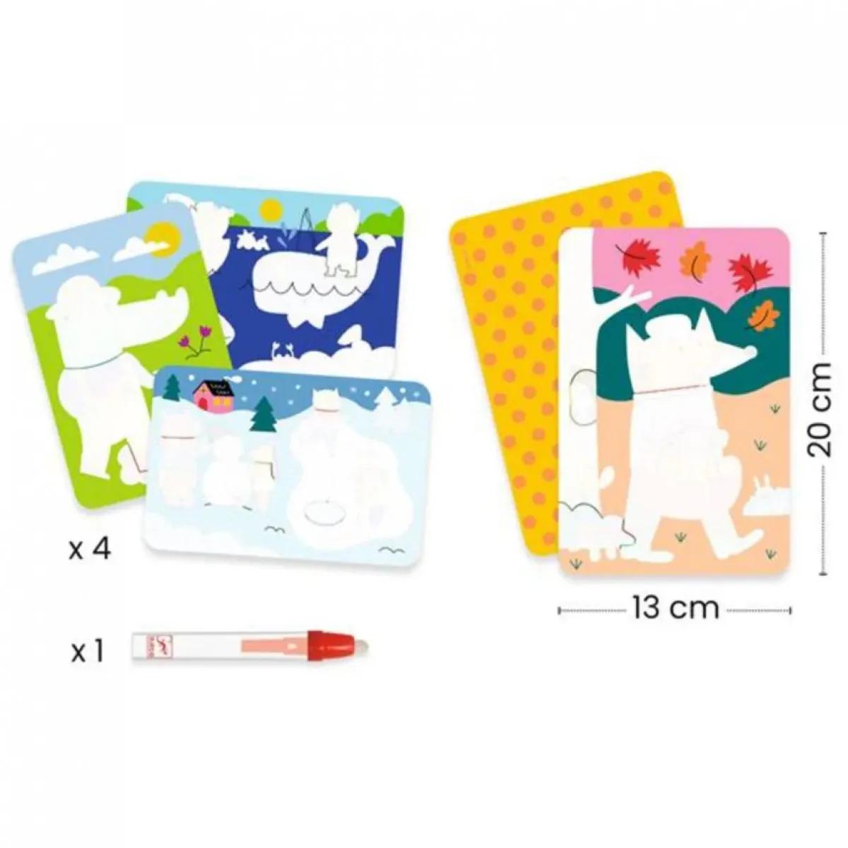 Magična tabla za bojenje 4 SEASONS 