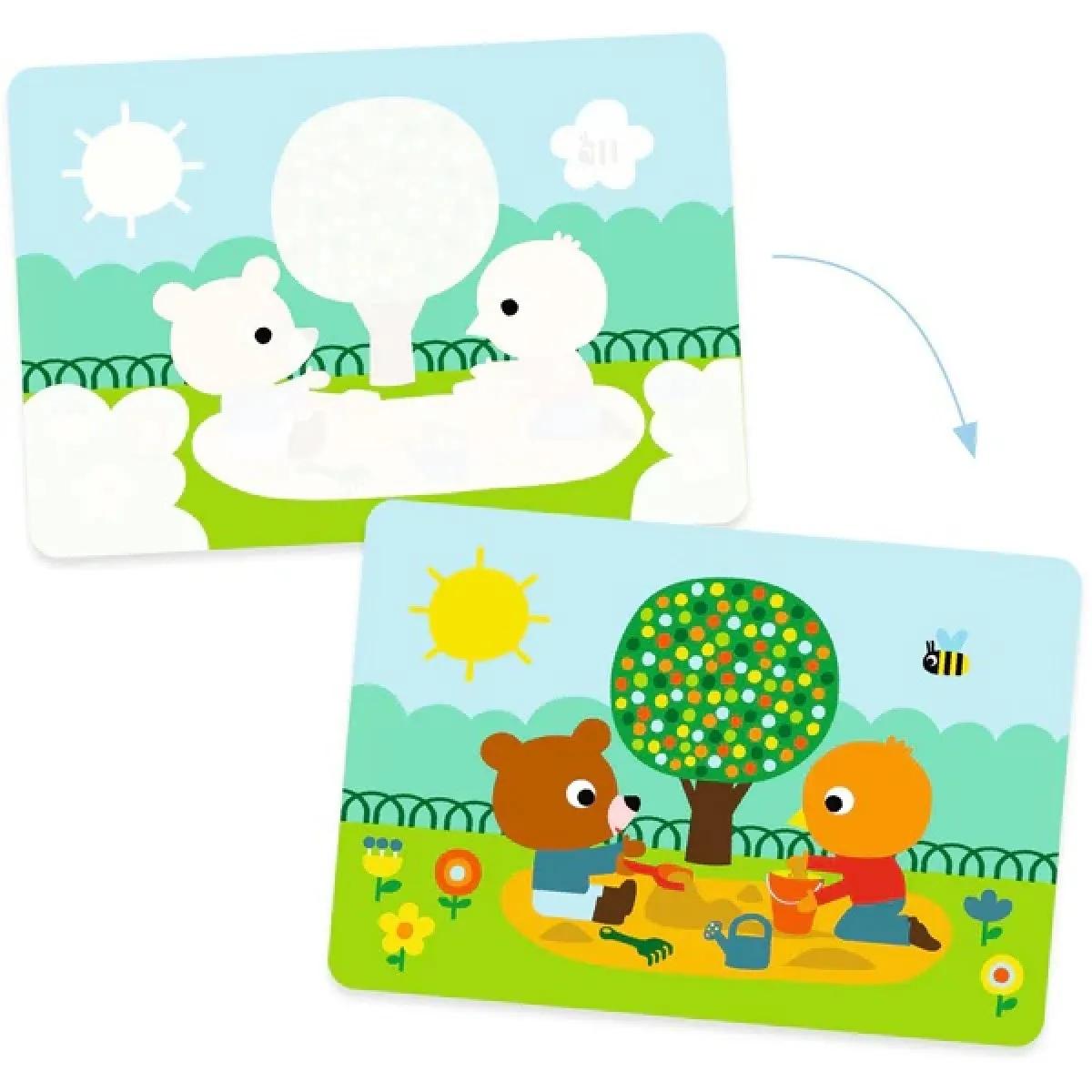 Kreativni set MAGIČNA TABLA ZA BOJENJE - PARK 