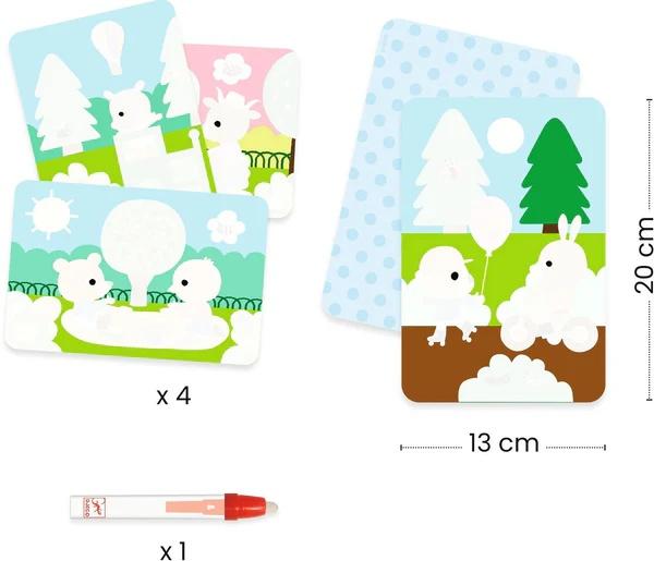 Kreativni set MAGIČNA TABLA ZA BOJENJE - PARK 