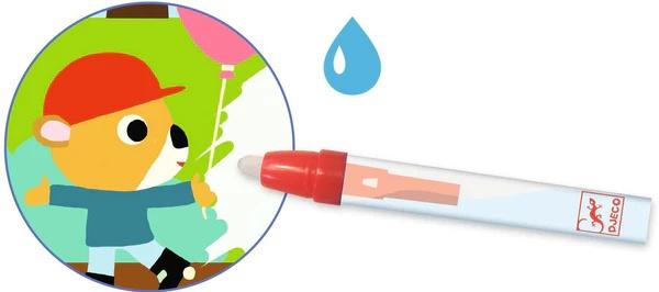 Kreativni set MAGIČNA TABLA ZA BOJENJE - PARK 