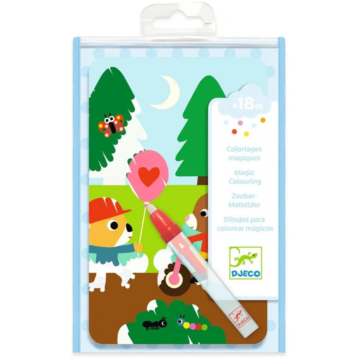 Kreativni set MAGIČNA TABLA ZA BOJENJE - PARK 