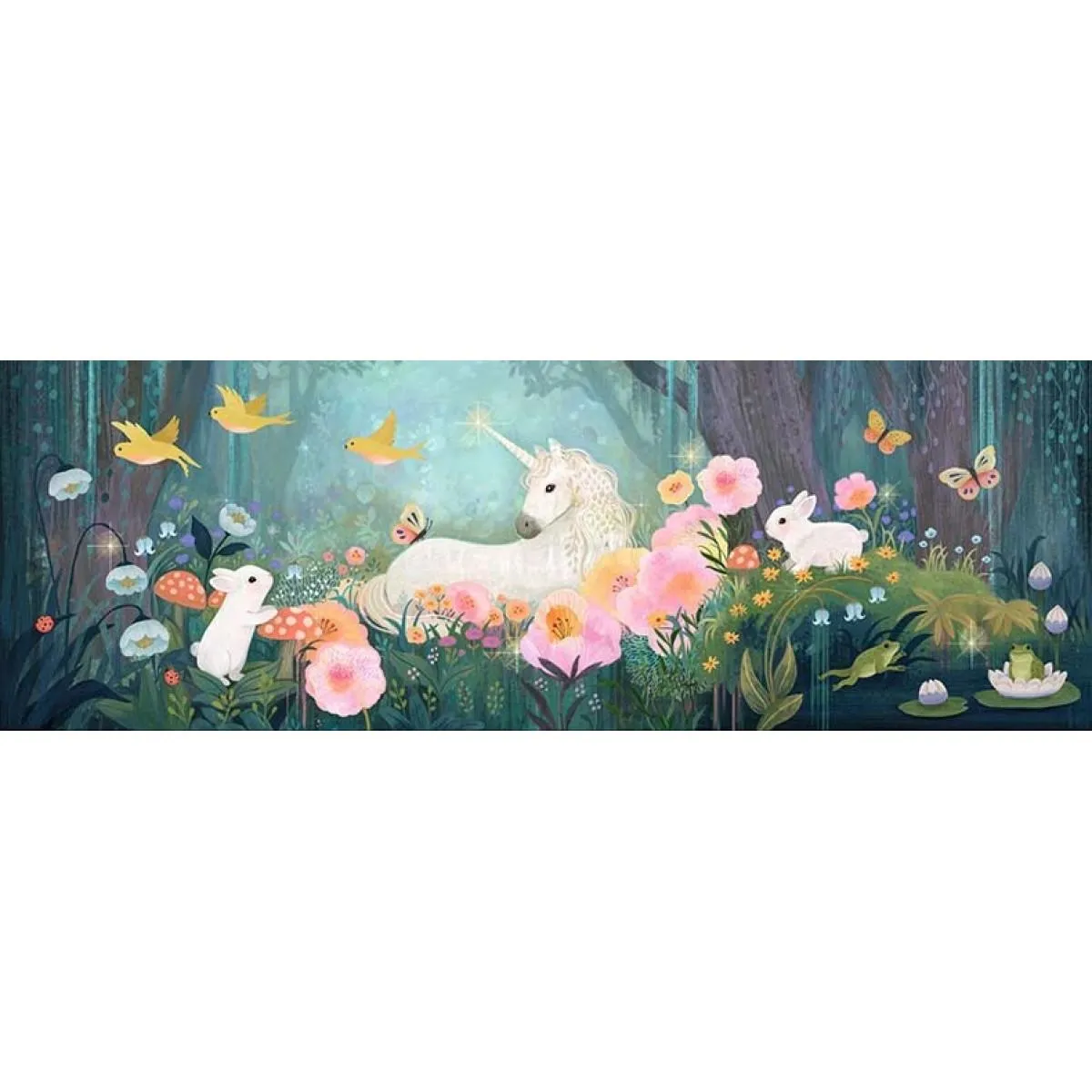 Puzzle za decu NA RUBU ŠUME 200kom 