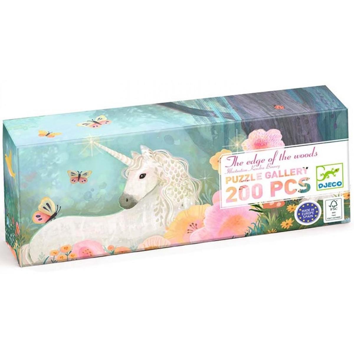 Puzzle za decu NA RUBU ŠUME 200kom 