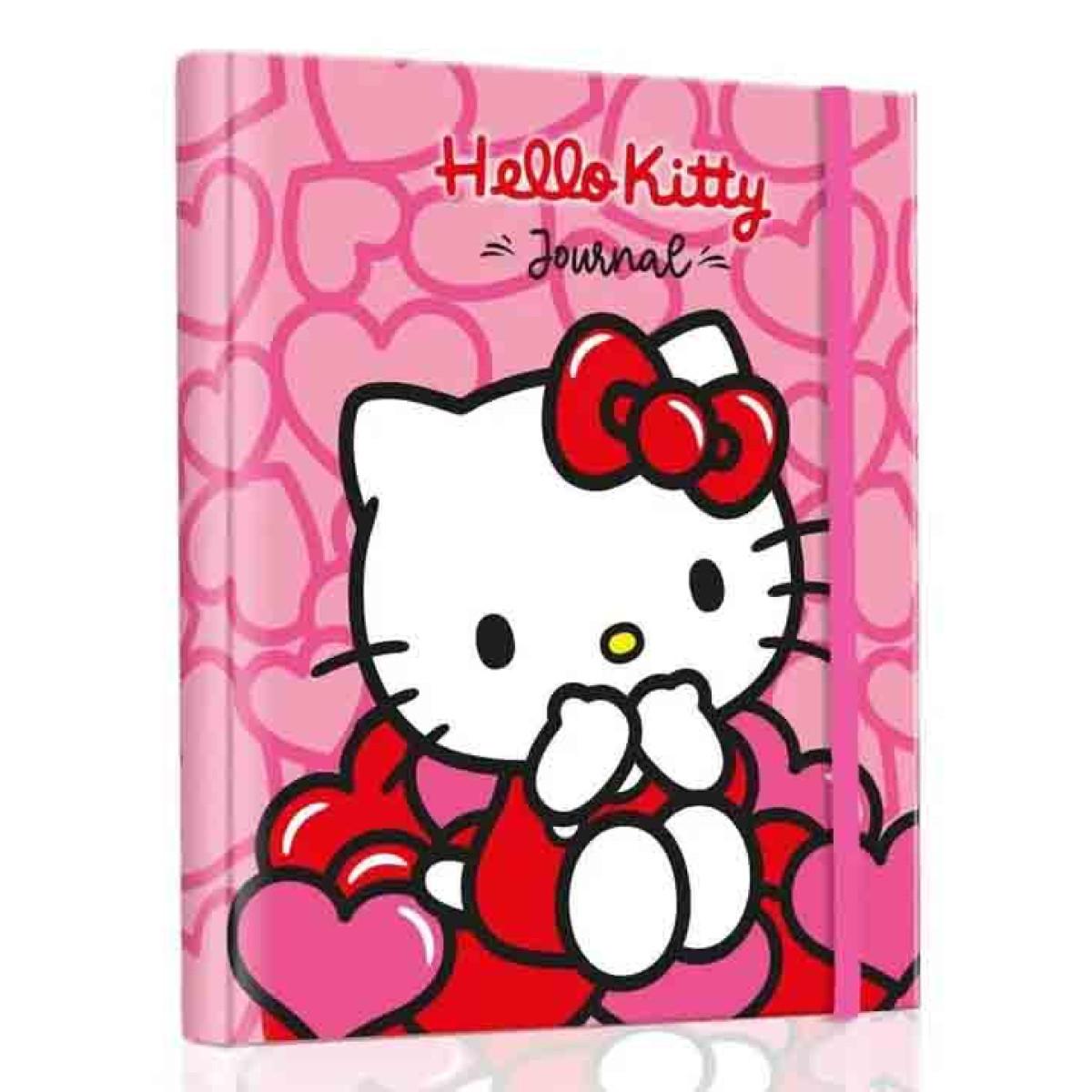 Notes HELLO KITTY - roze planer 16,5 x 23,5 cm 