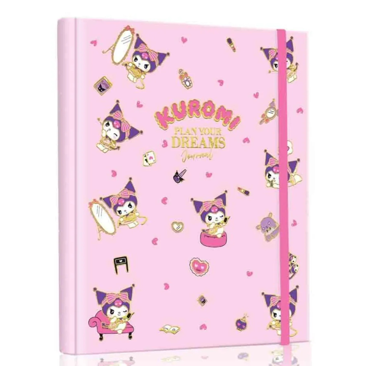 Notes KUROMI 16,5 x 23,5 cm - PINK 