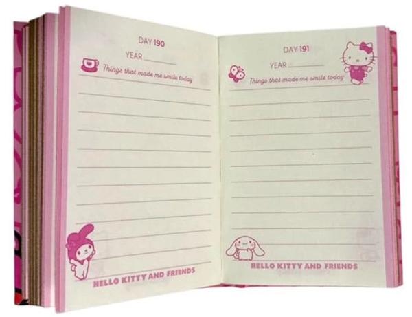 Mini notes A7 HELLO KITTY 365 DAYS 