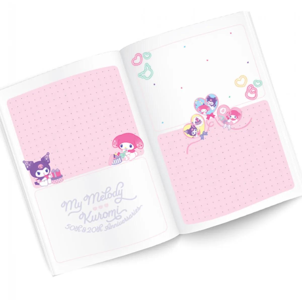 HELLO KITTY notes A6 MY MELODY VE KUROMI 
