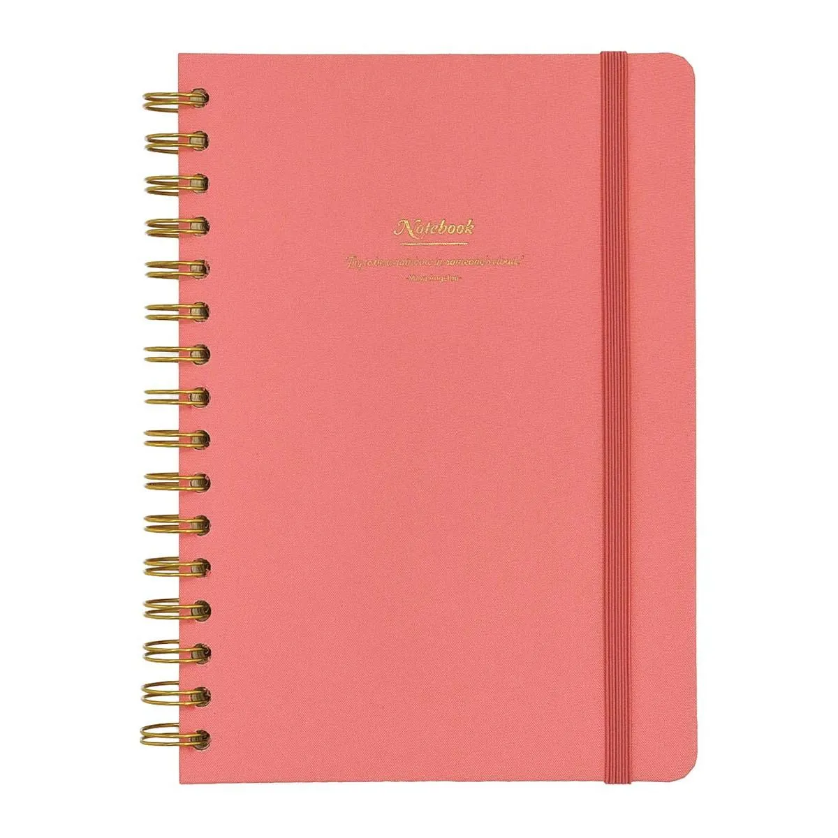 Notes na tačkice A5 FABRIC tvrde korice - Peachy 