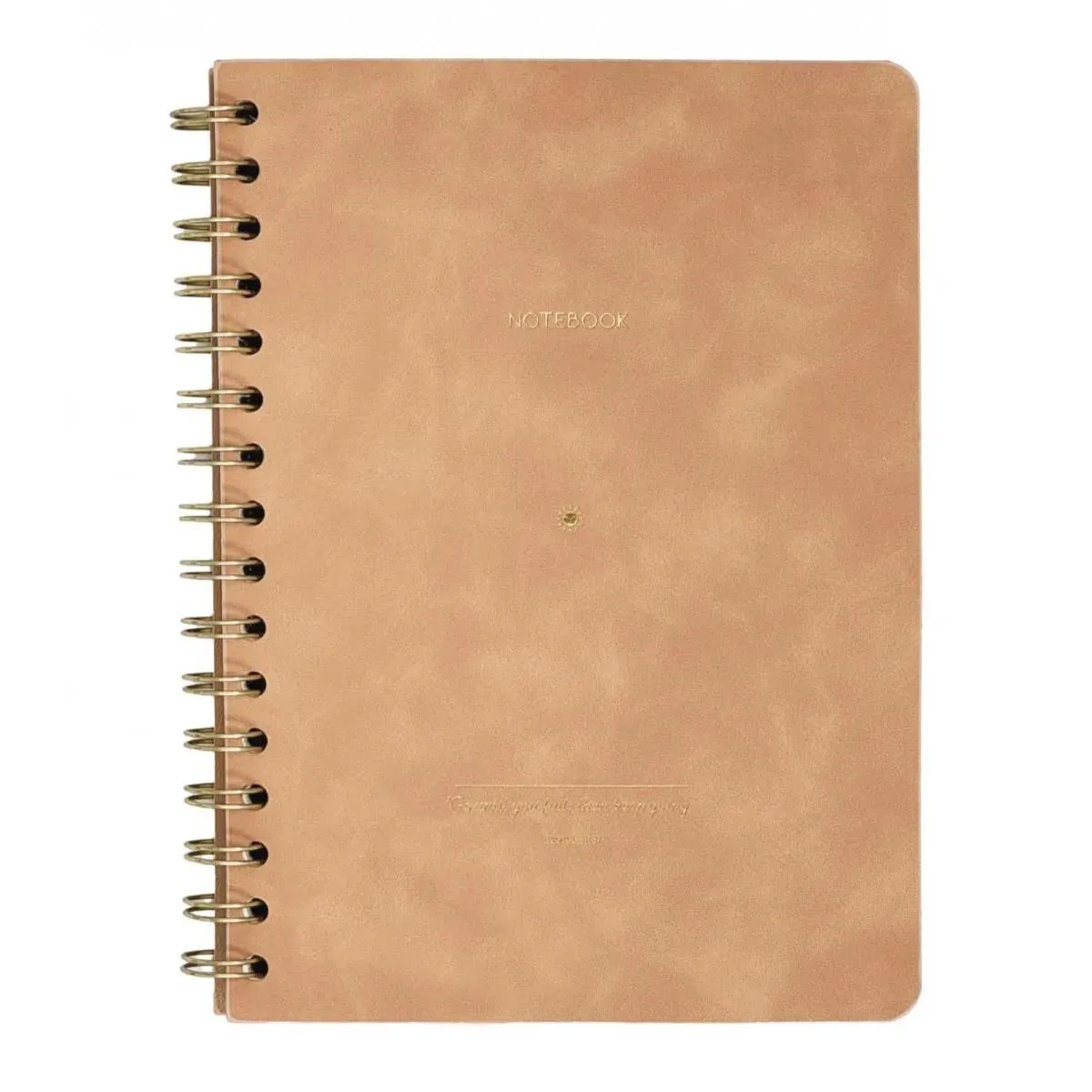 Notes na tačkice A5 IVORY meke korice - Terracotta 