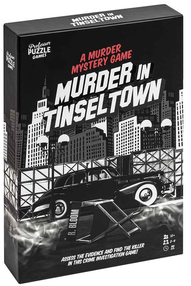 PROFESSOR PUZZLE Društvena igra MURDER IN TINSELTOWN GAME 