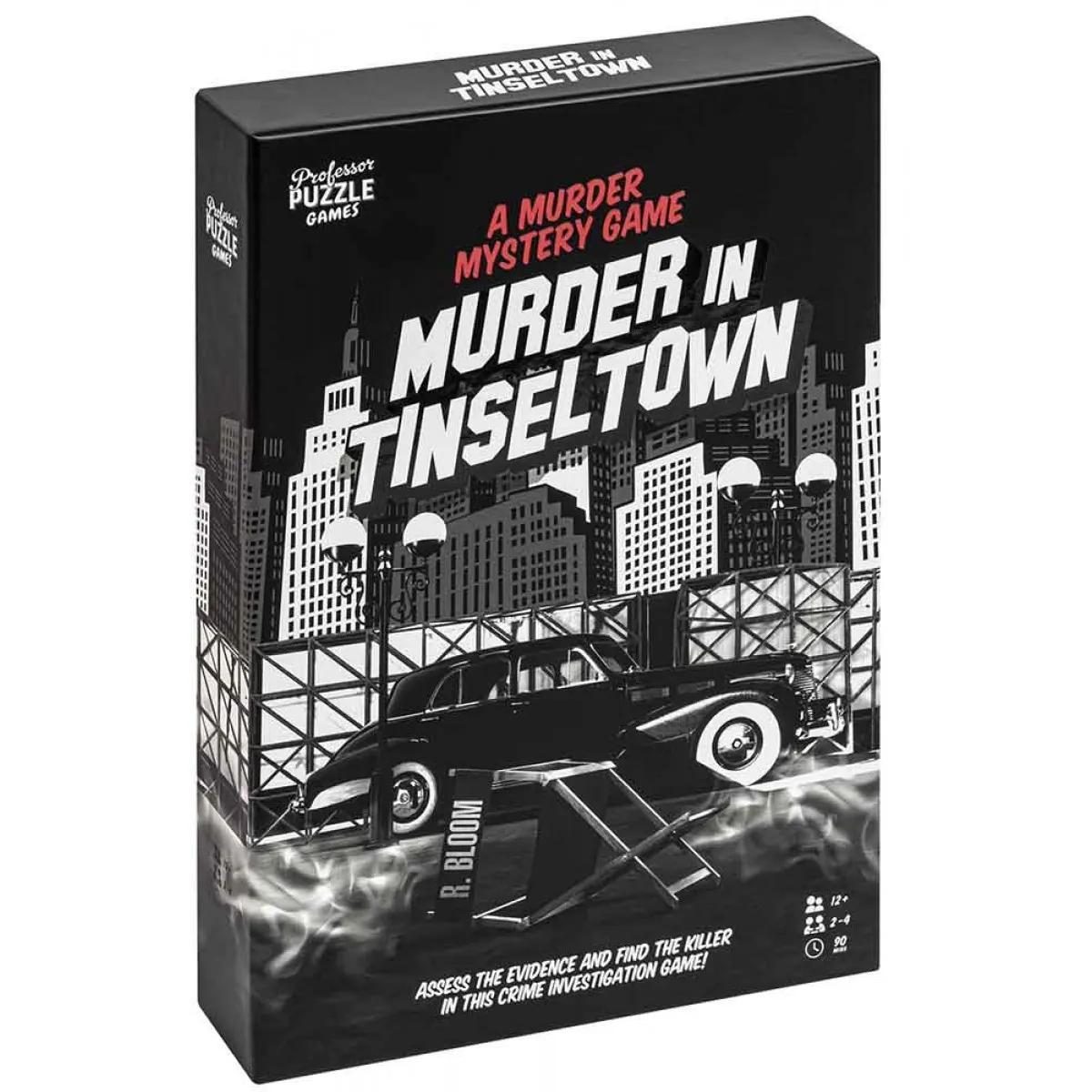PROFESSOR PUZZLE Društvena igra MURDER IN TINSELTOWN GAME 