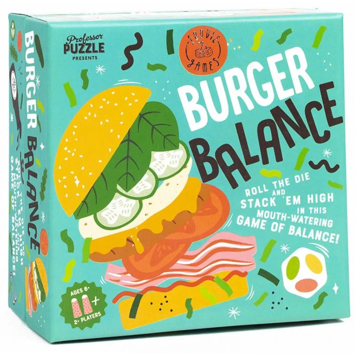 PROFESSOR PUZZLE Društvena igra BURGER BALANCE GAME 
