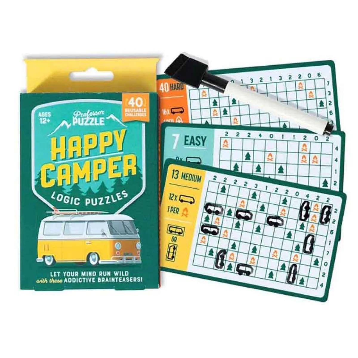 PROFESSOR PUZZLE Mozgalice HAPPY CAMPER 