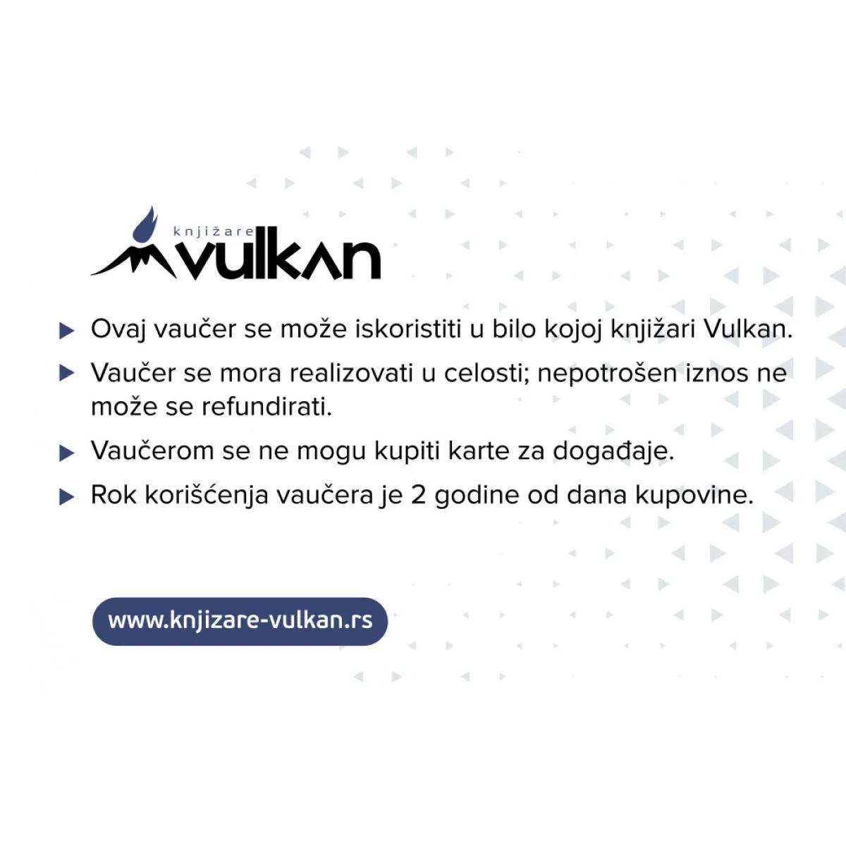 GIFT KARTICA / VAUČER Plava zlatni trouglići 2000 