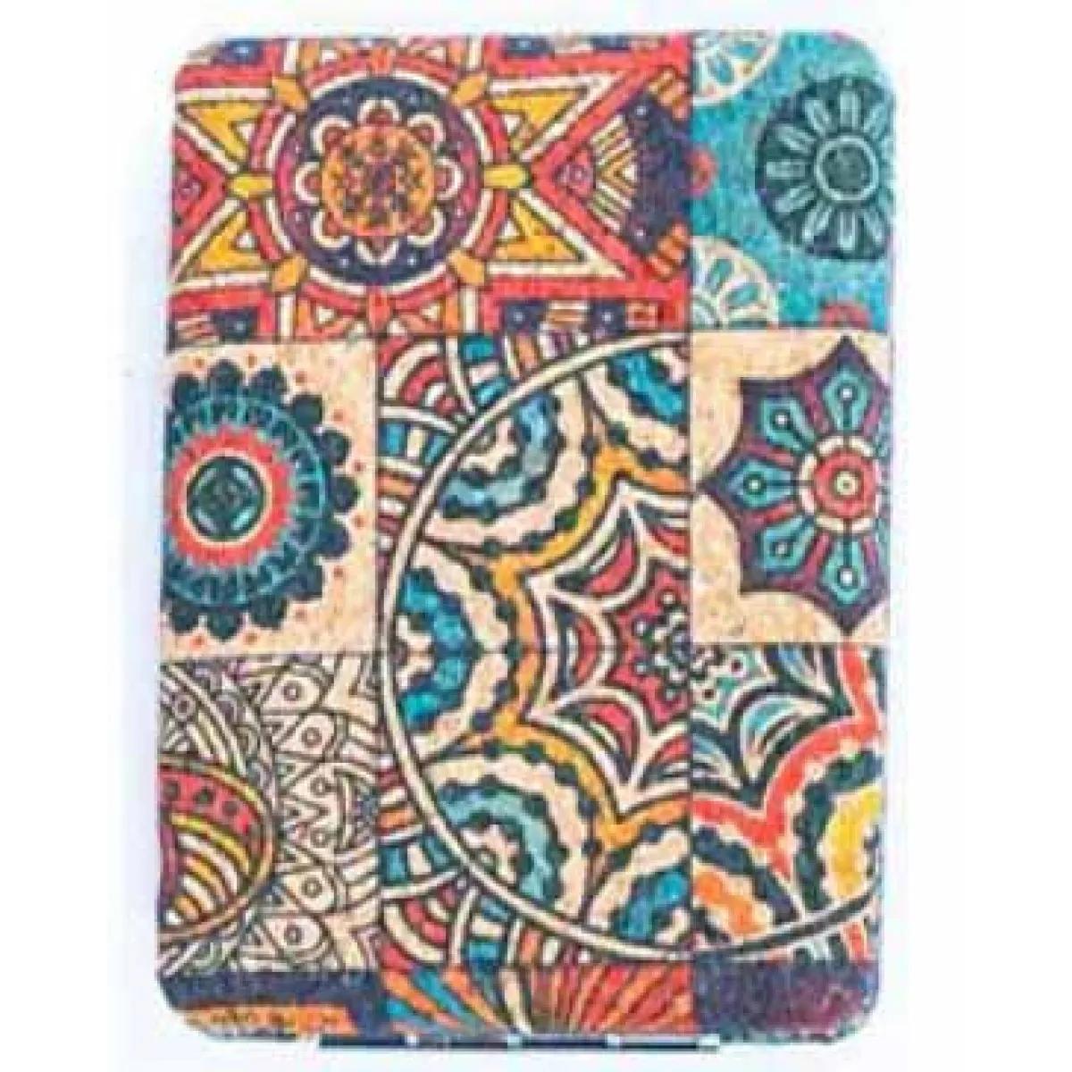 Ogledalce CORK FLORAL DESIGN 