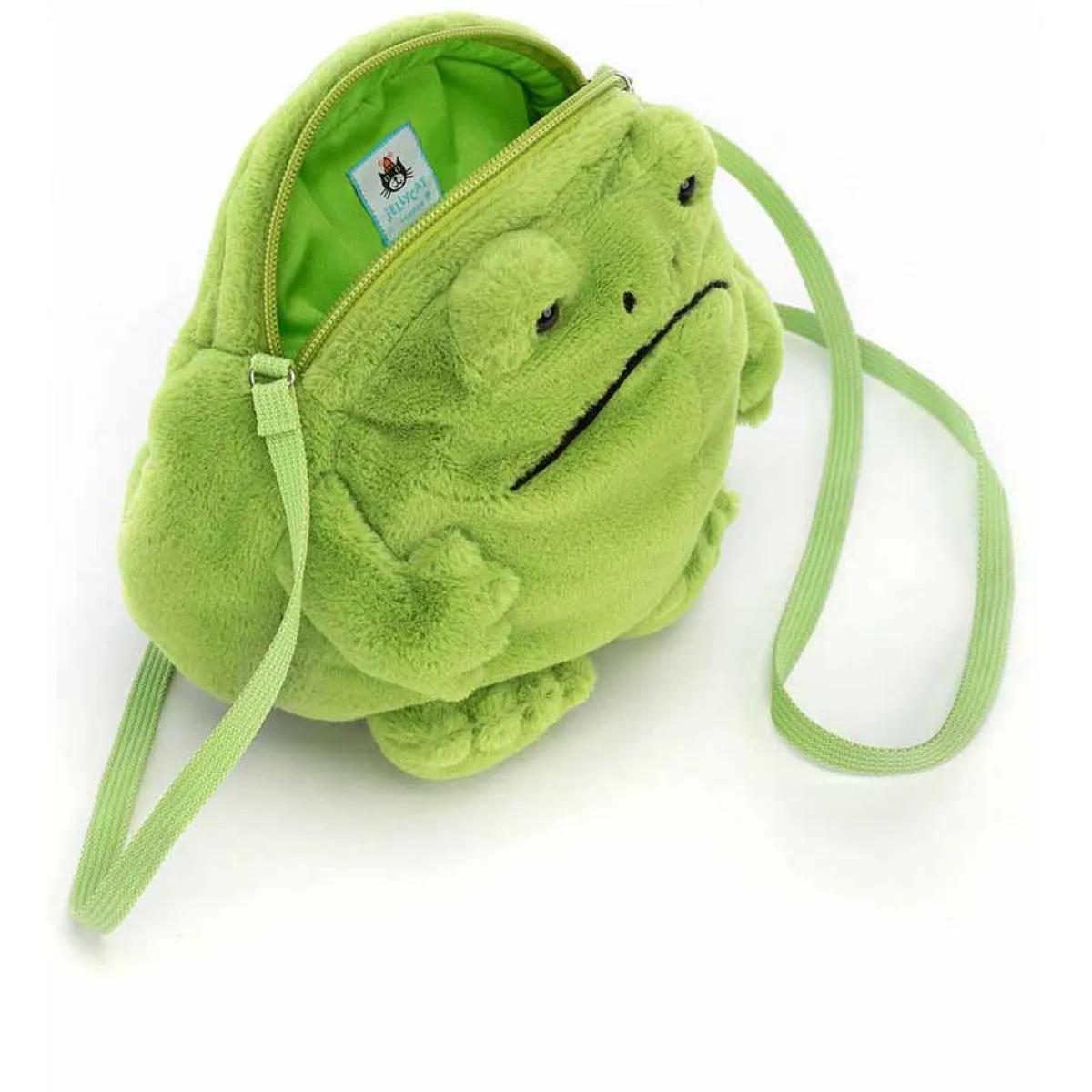 Plišana torbica ŽABA RICKY 17cm 