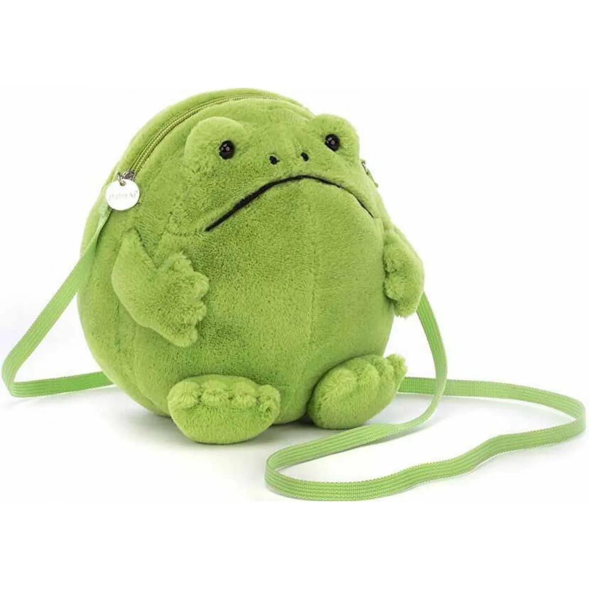 Plišana torbica ŽABA RICKY 17cm 