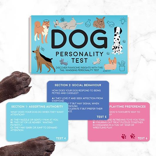 Kviz kartice PET PERSONALITY TEST - DOG 
